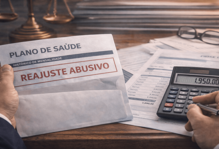 Consumidor analisa aumento abusivo do plano de saúde e possibilidade de devolução de valores pagos a mais.