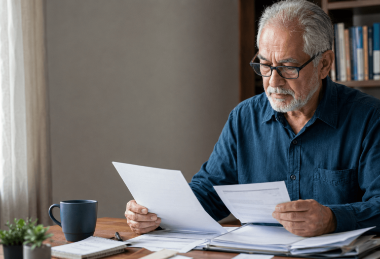 Início 3 Aposentado organiza laudos e comprovantes para solicitar isenção de IR por doença grave e verificar valores pagos anteriormente.