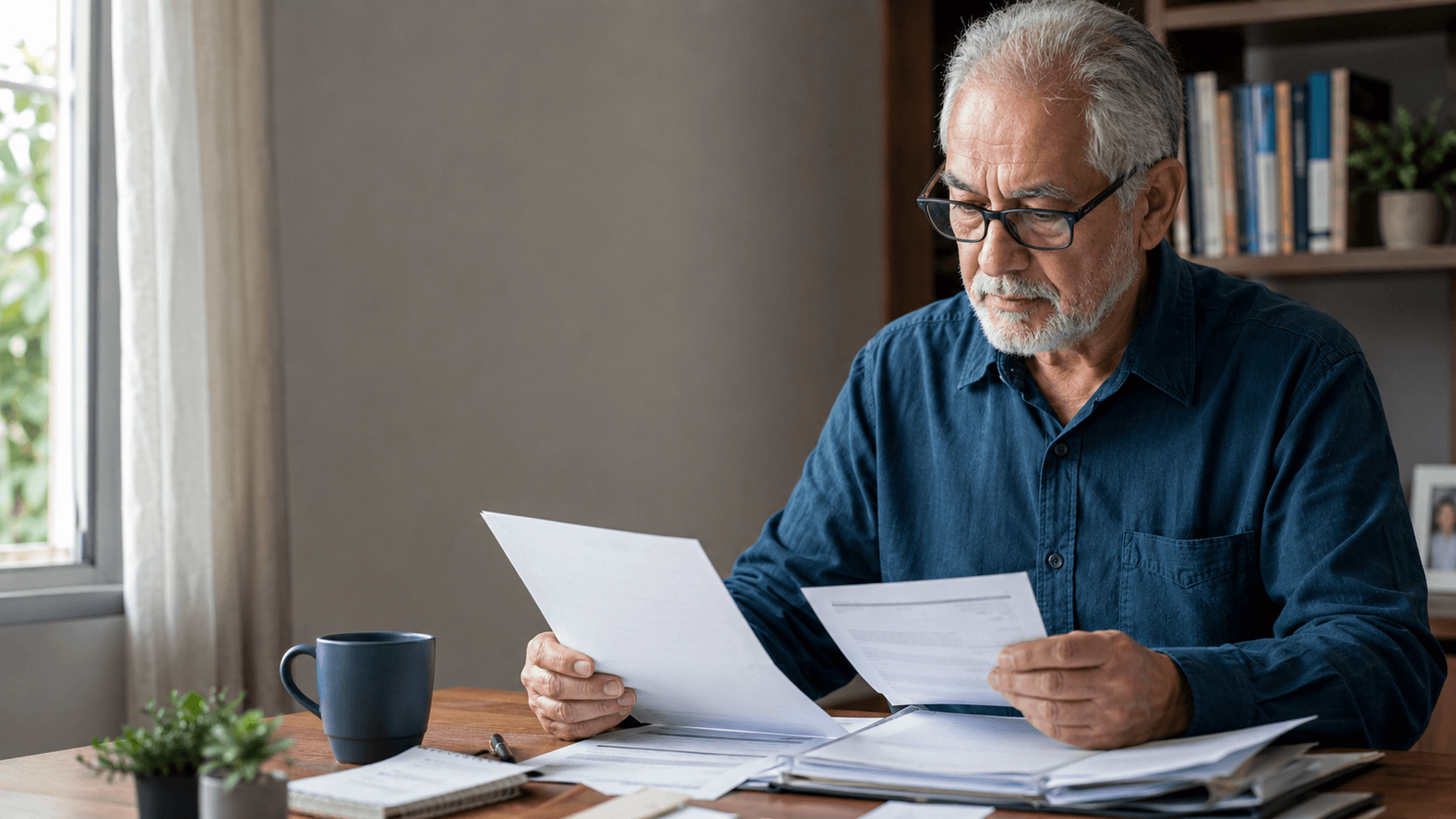 Aposentado organiza laudos e comprovantes para solicitar isenção de IR por doença grave e verificar valores pagos anteriormente.